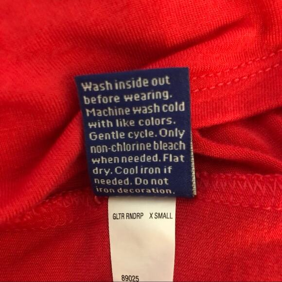 NWOT Apt. 9 Women's Red Sleeveless Flowy Top Size XS - Picture 7 of 7